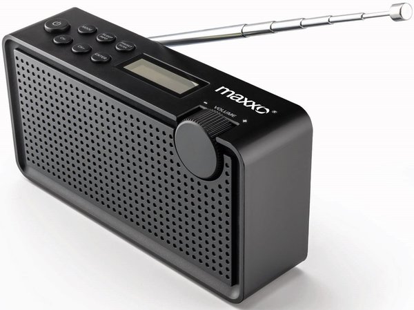 Maxxo DAB+ FM PB01 Radio inkl Batterie und USB Anschluss