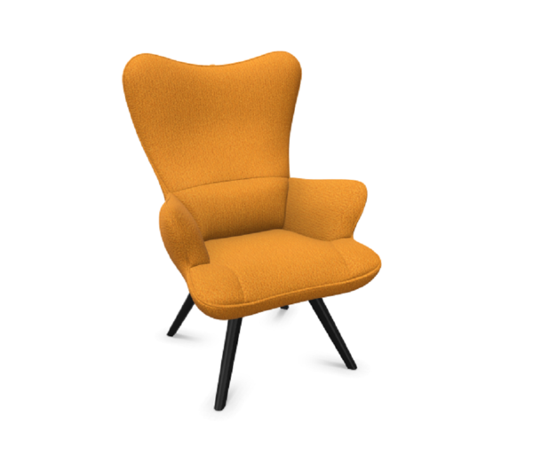 W. SCHILLIG objects "cozy", der perfekte Relax und TV Sessel mit Holzgestell