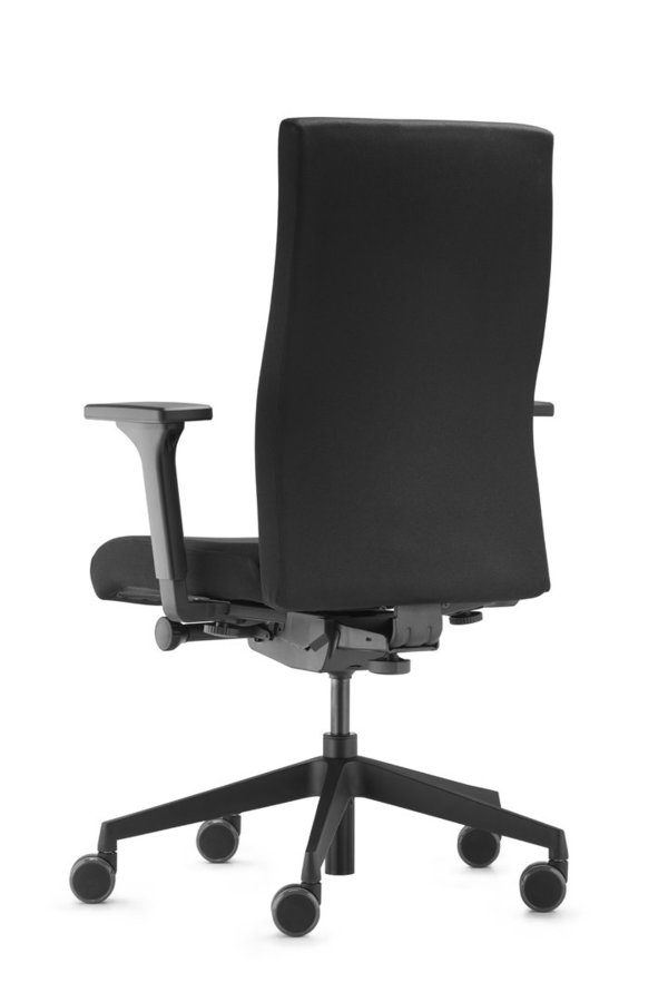 Dauphin Trendoffice to-Strike Comfort pro, ergonomischer Bürostuhl, gepolstert, schwarz