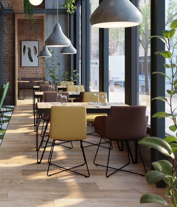 W. SCHILLIG objects "caevalier" die elegante Lösung für Speisezimmer, Lounge, Bar und Café